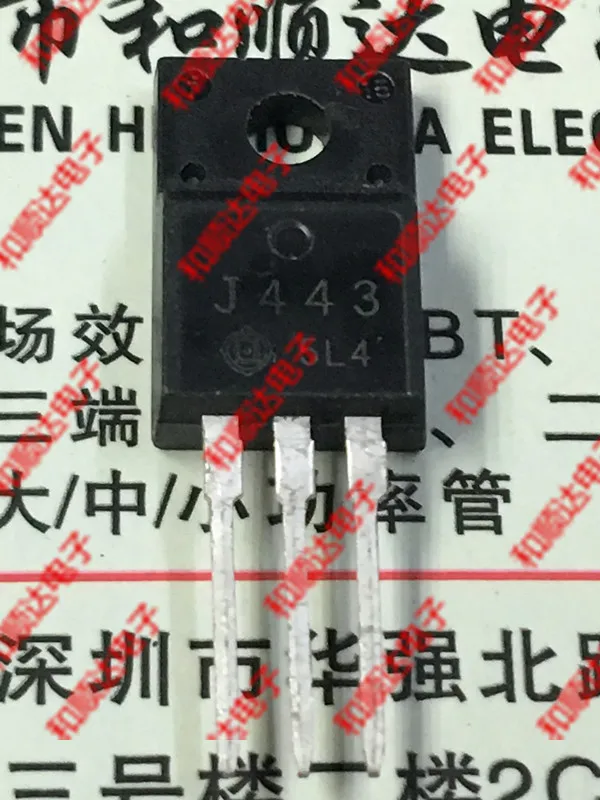 10 шт./лот J443 2SJ443 новые имеющиеся TO-220F 60V 10A