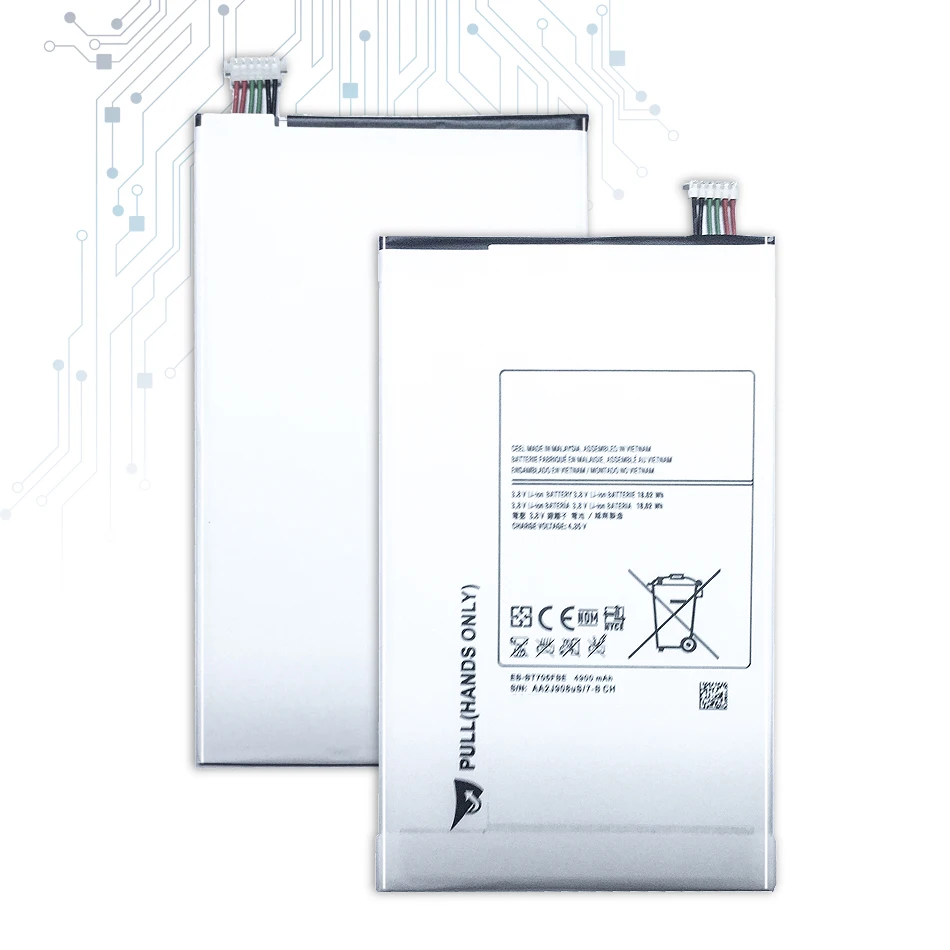 Запасная батарея EB-BT705FBC EB-BT705FBE для Samsung Galaxy Tab S 8,4 T700 T705 планшет аккумулятор 4900 мАч длительное время ожидания