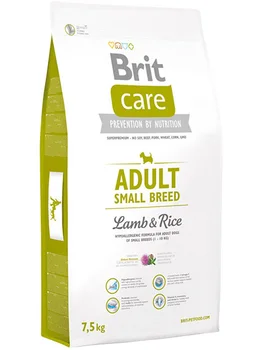 

BRIT BRIT CARE ADULT SMALL BREED LAMB & RICE for adult dogs of small breeds with lamb and rice