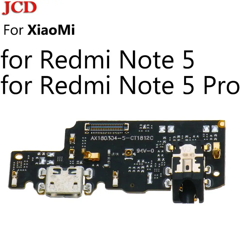 For Redmi Note 5 JCD 2 шт. USB Разъем питания Порт док-станция гибкий кабель для Xiao mi для Red mi Note 7 6 5 Pro 6A S2 mi 8 mi x 2S Max 3 2 A2 Lite F1 - Цвет: For Redmi Note 5