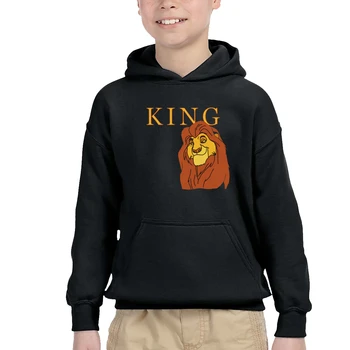

Lion King Children's hooded pocket sweater