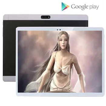 

Cheap Tablet pc 10 inch Android 4.4 Octa Core 1GB RAM 16GB ROM dual sim WiFi FM IPS Phone GPS kids Tablets 3G +64GB TF Card