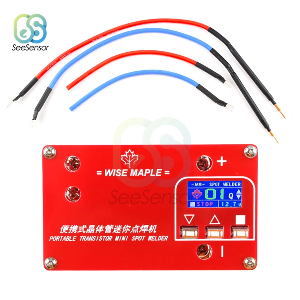 Welding Equipment & Accessories Welders, Cutters & Torches DIY Mini Spot Welder Machine LCD