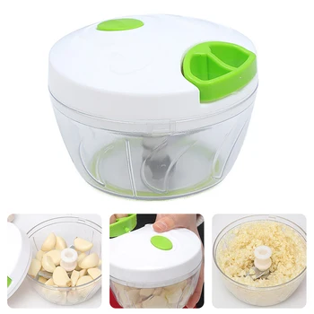 

Garlic Chopper Hand Speedy Vegetable Chopper Carrot Shredders Manual Meat Slicer Grinders Vegetable Tools Kitchen Accessories K