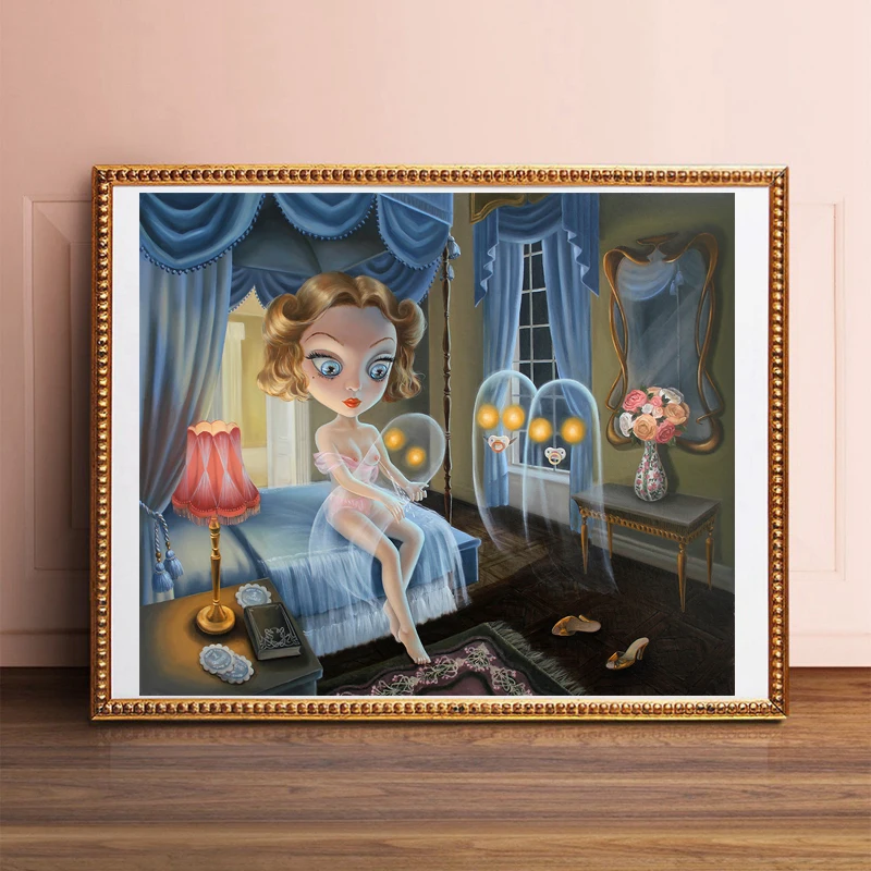 Маркер Rydens время кормления Wall Art плакат и печать холст картины маслом
