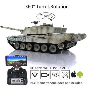 شراءFPV Henglong 1/16 TK 6.0S ترقية المعادن تشالنجر الثاني دبابة مع جهاز للتحكم عن بُعد 3908 واط/360 برج