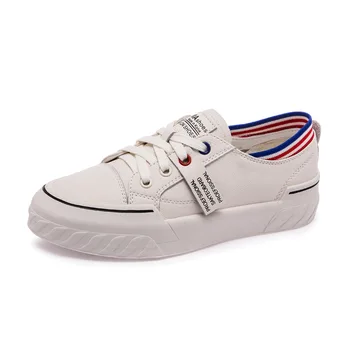 

Little white shoes women 2020 new low-top sneakers women's shoes sports shoes canvas shoes leather casual shoes board shoes