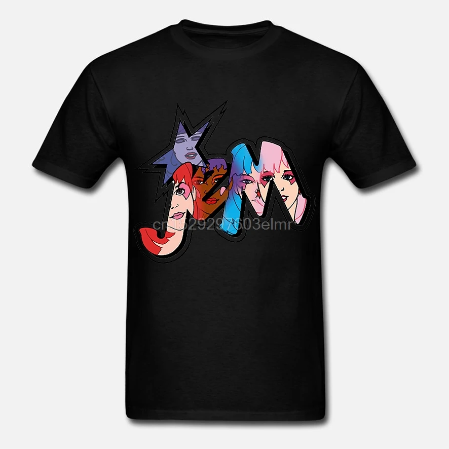 Модная крутая Мужская футболка Женская забавная Jem и голограммы-Групповая