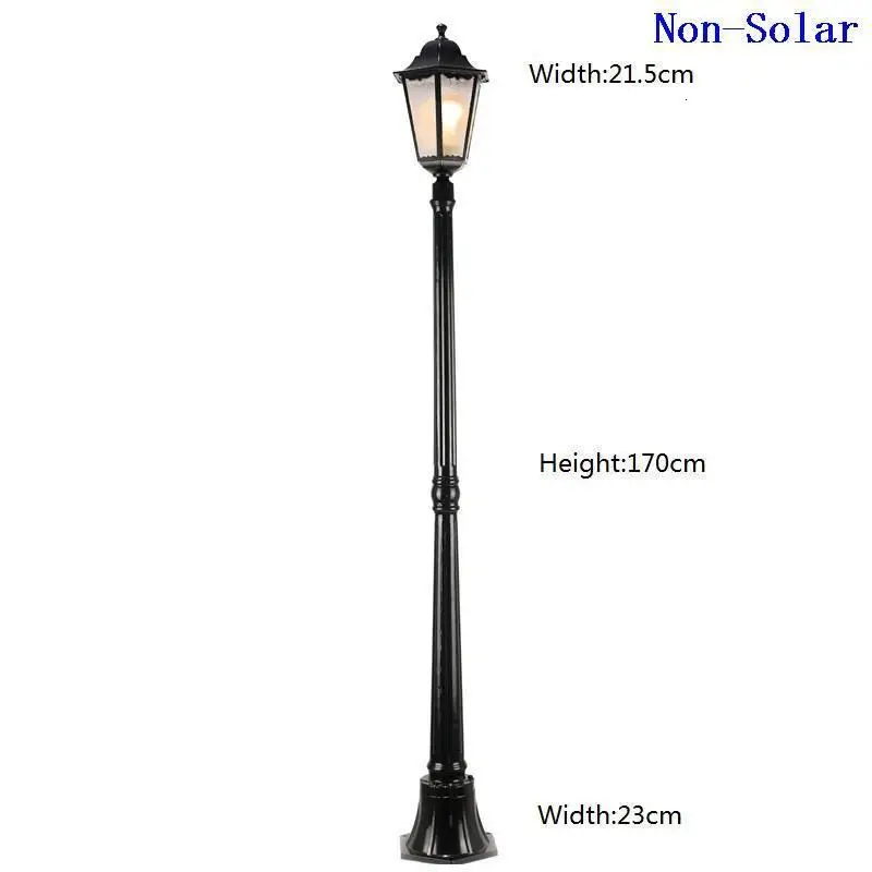 Tenaga Surya Bouwlamp Farola Strassenbeleuchtung Eclairage стиль открытый внедорожный светильник Exterieur Lampione уличный светильник