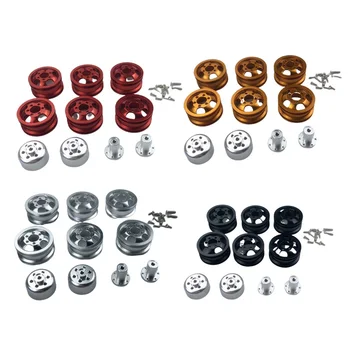 

RC Car Part 4WD Metal Wheel Hub for WPL B14 B16 B24 B36 DIY Upgrade Accessories