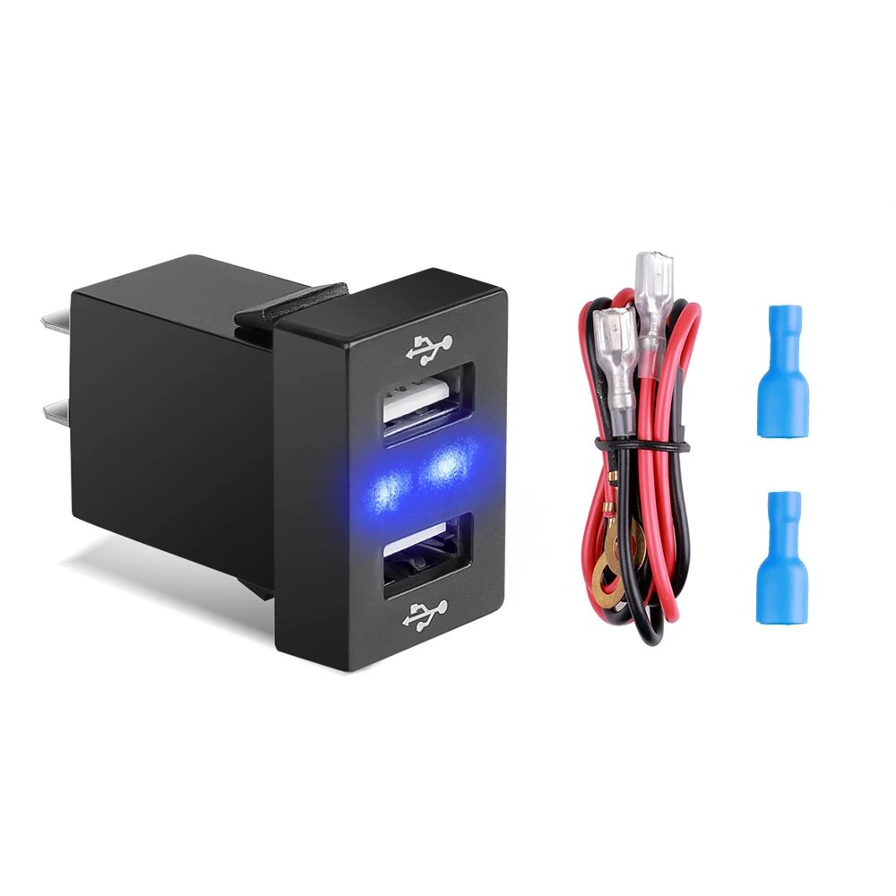 Автомобильный Usb-разъем 12 В в 5 Usb-адаптер для автомобильного зарядного Usb-порта