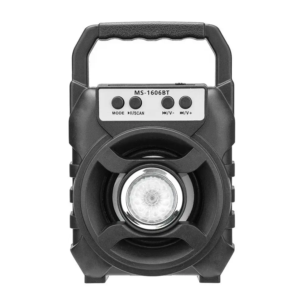 Groove Bluetooth Беспроводная колонка мини саундбокс портативный динамик s водонепроницаемый для компьютера с FM MP3 USB TF/Aux вход - Цвет: Black 2