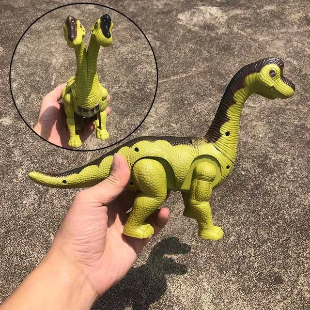 Action Figure Electric Walking Dinosaurs With Luminous Vocal Toys Animals Model Simulation Dinosaur Toy For Kids Birthday Gifts