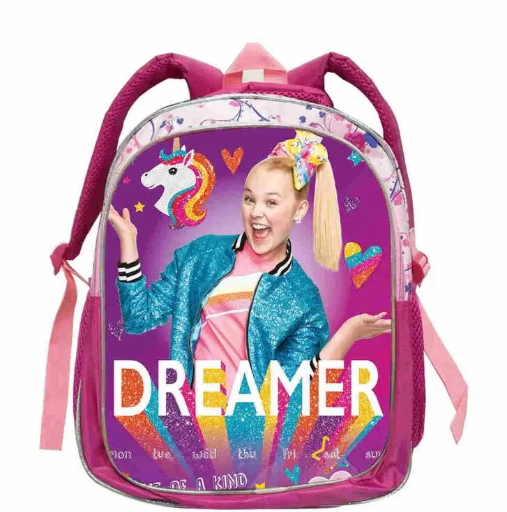 as picture Jojo siwa школьные сумки для девочек рюкзаки школьные сумки ранец для девочек мальчиков детская ортопедическая сумка mochila школьная книга Сумка - Цвет: as picture