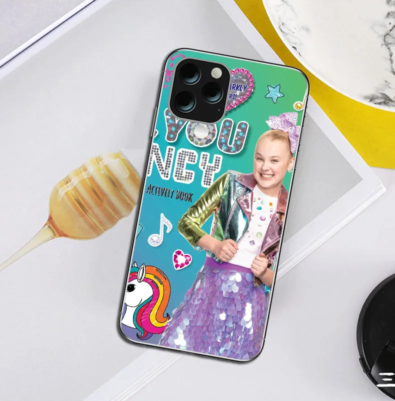 JoJo Siwa лук Joelle Joanie чехол для телефона чехол для iphone 11 11PRO X XR XS MAX 5S SE 6S 7 8PLUS роскошный мягкий чехол из ТПУ