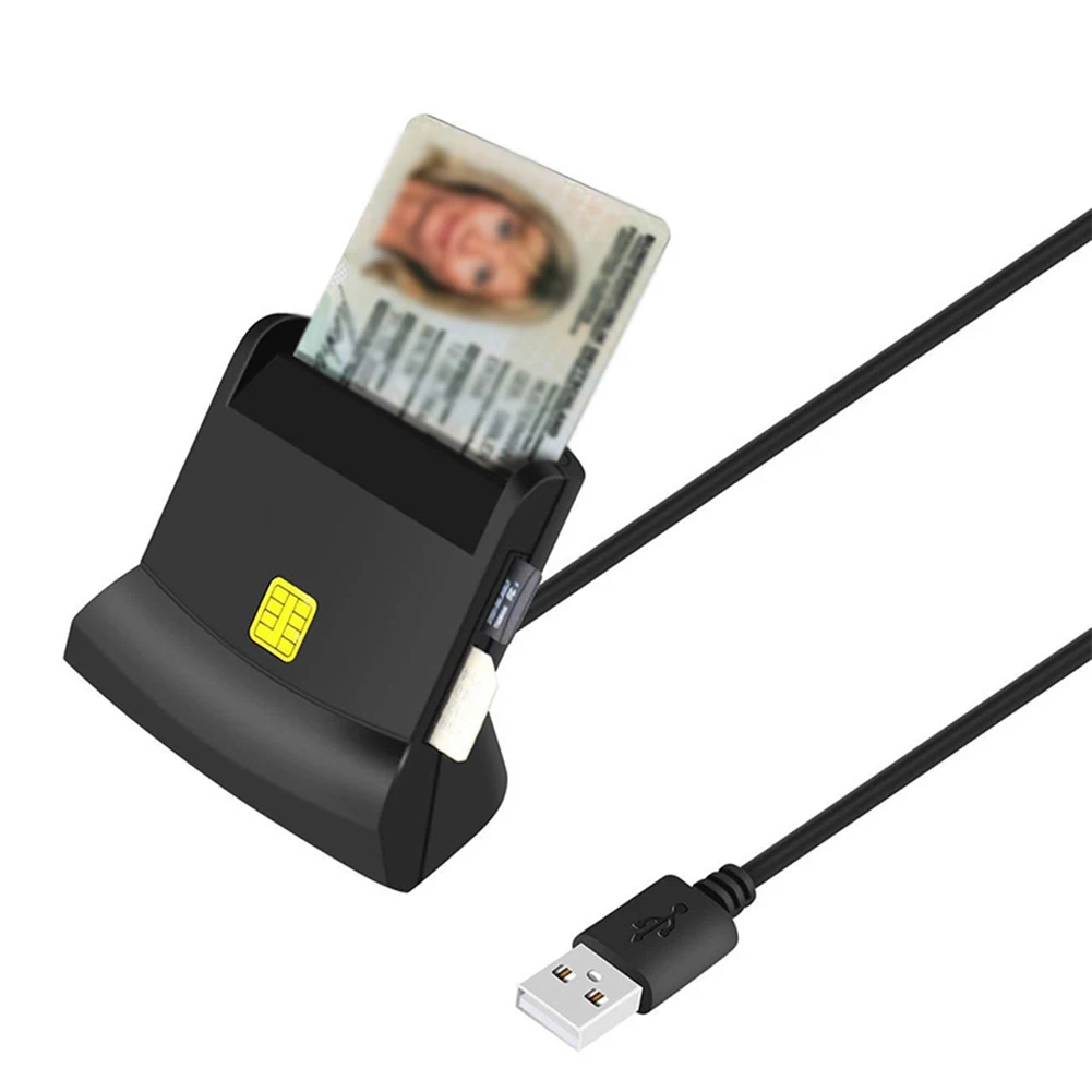 

Card Reader for SD TF MMC SIM IC EMV Multiple Function in 1 Smart Chip ID card Reader