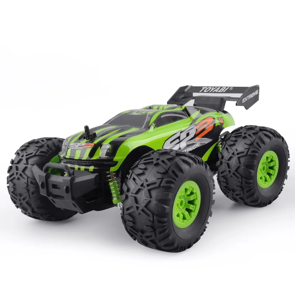Радиоуправляемая машина 2,4G 1/18 Monster Truck, машинка с дистанционным управлением, игрушки с управлением, модель внедорожника, грузовик 15 км/ч, Радиоуправляемая машинка, игрушка в подарок