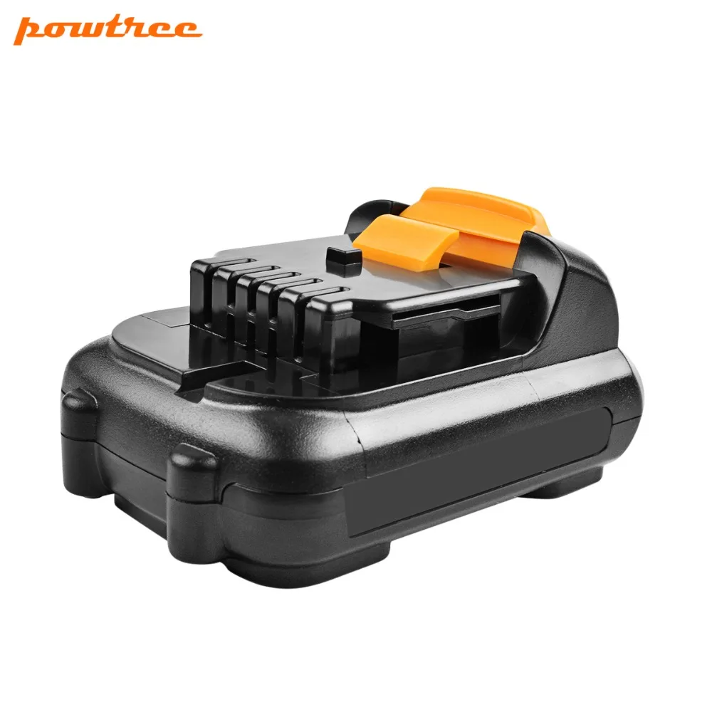 Powtree Батарея 2000 ма-ч для DEWALT DCB120 DCB127 DCB121 12V DCB120 DCB127 DCB121 DCB100 DCB101 DCB119 Li-Ion Батарея - Цвет: 1 pack