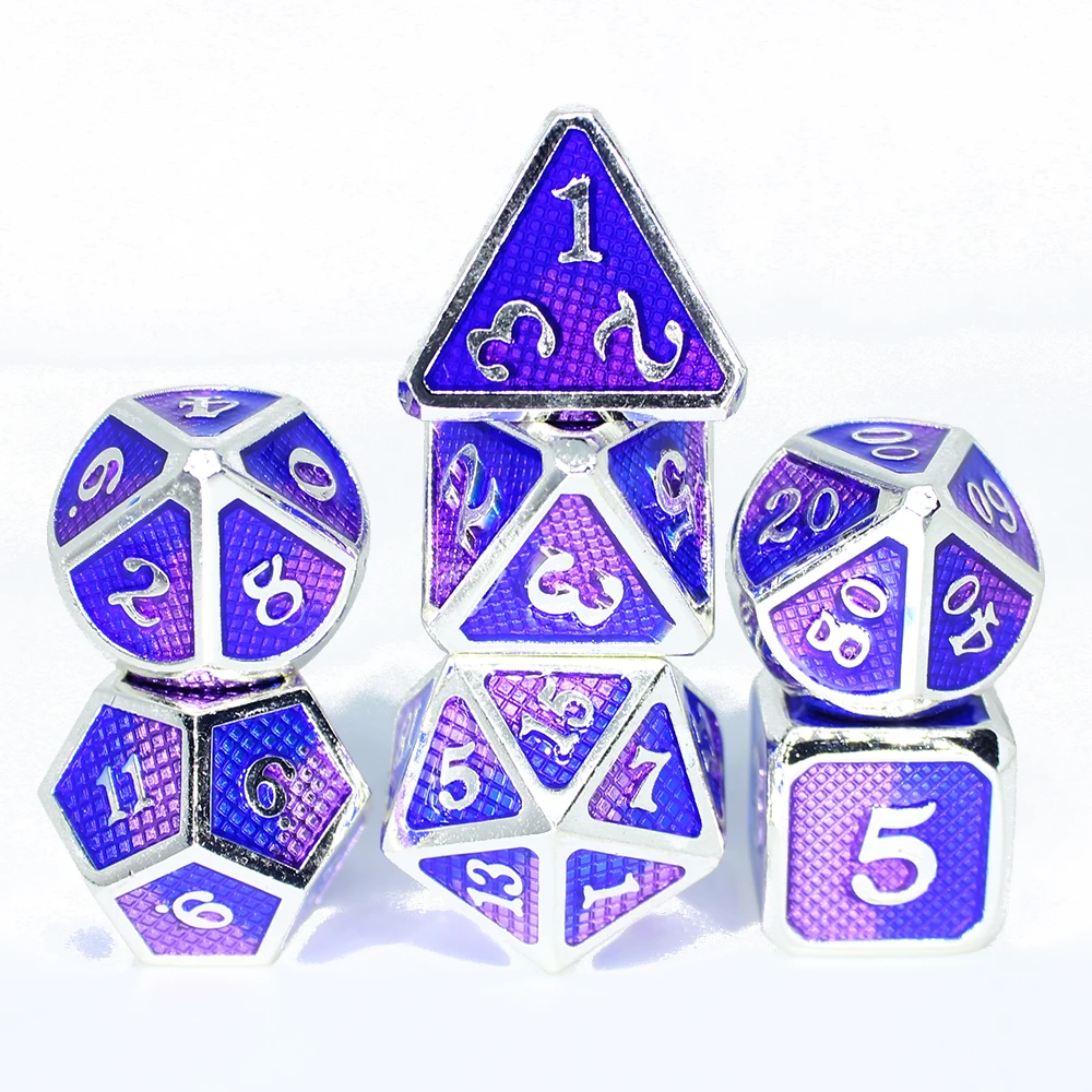 Ролевые игральные кости многогранные наборы металлические настольные игры