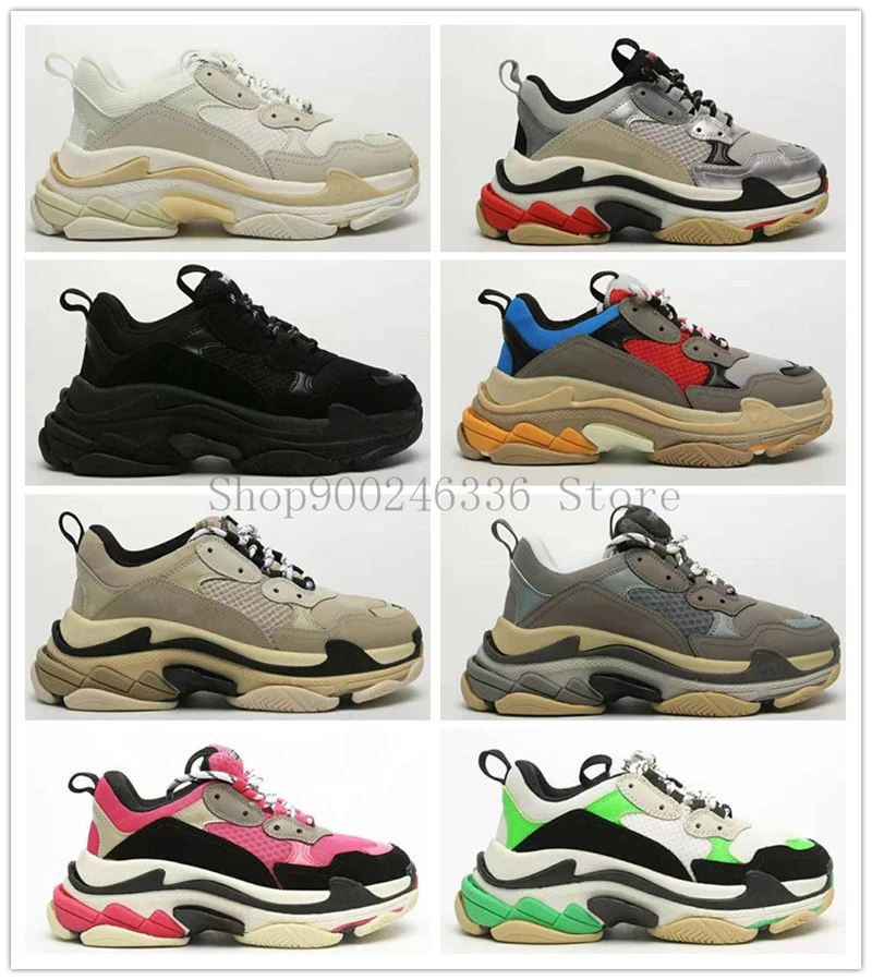 black designer womens trainers