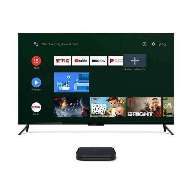 Global Xiaomi Mi TV Box S 4K HDR Android TV 8.1 Ultra HD 2G 8G WIFI Google Cast Netflix IPTV Set top Box 4 Media Player 3
