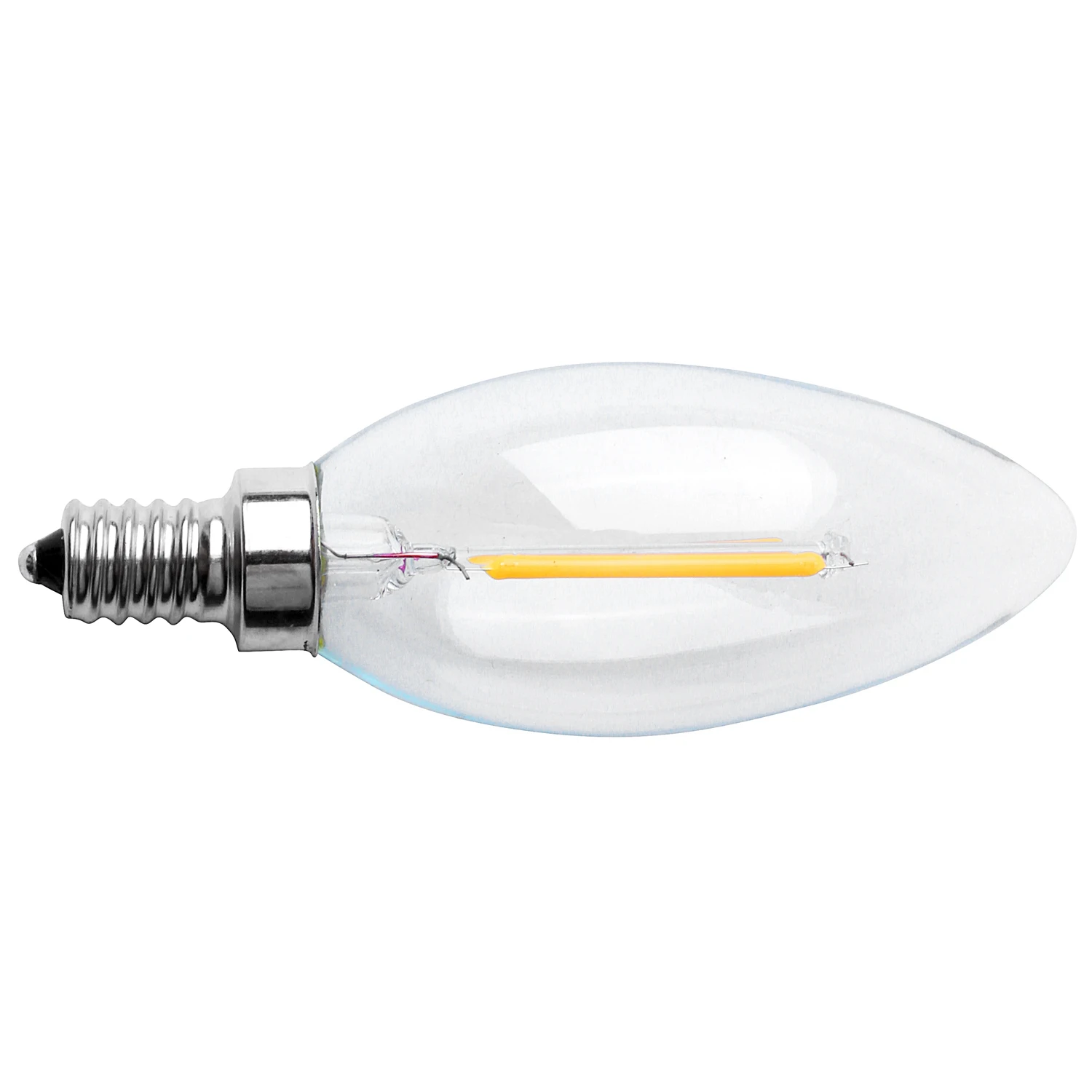 Dimmable E12 COB Edison свеча пламя накаливания светодиодный светильник лампа