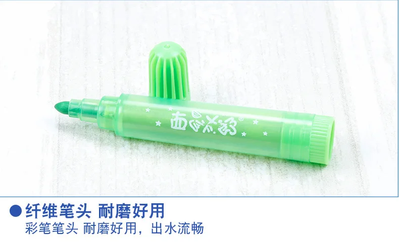 Paint ed paint pen Young STUDENT'S Дыня мальчик 36 акварельных ручек набор детских граффити товары для рукоделия