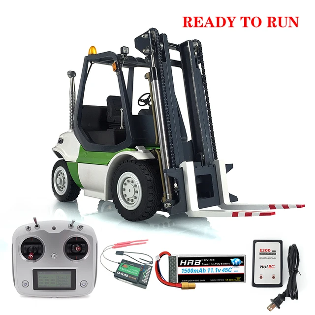 LESU 1/14 Linde Hydraulic RC Forklift Transfer Car RTR Assembled Painted Model Toys for Boys THZH1203 3