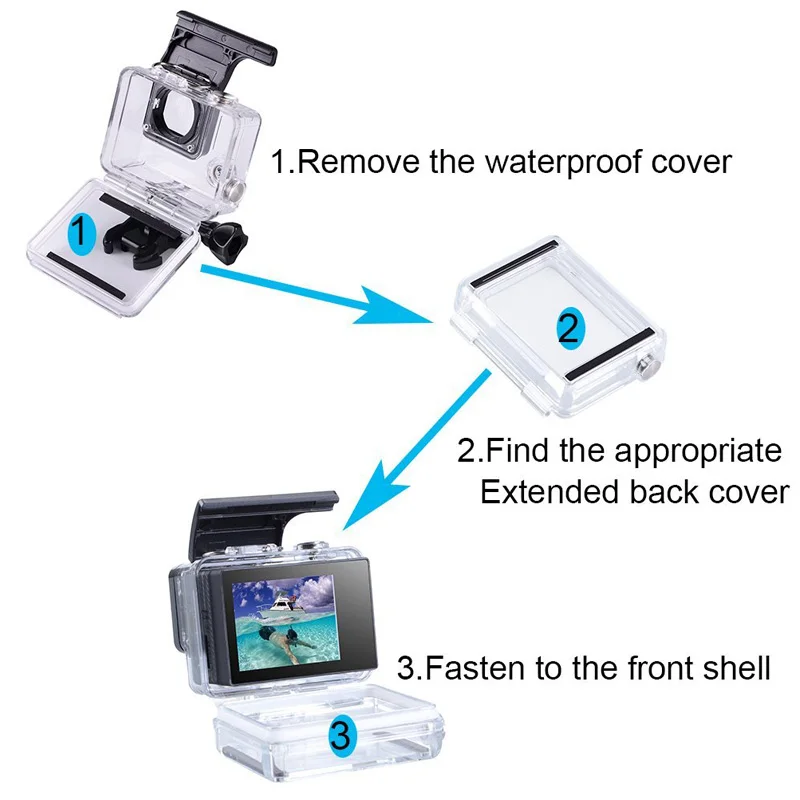 Рисунок 6 - Подходит для GoPro Hero 4 3 + 3