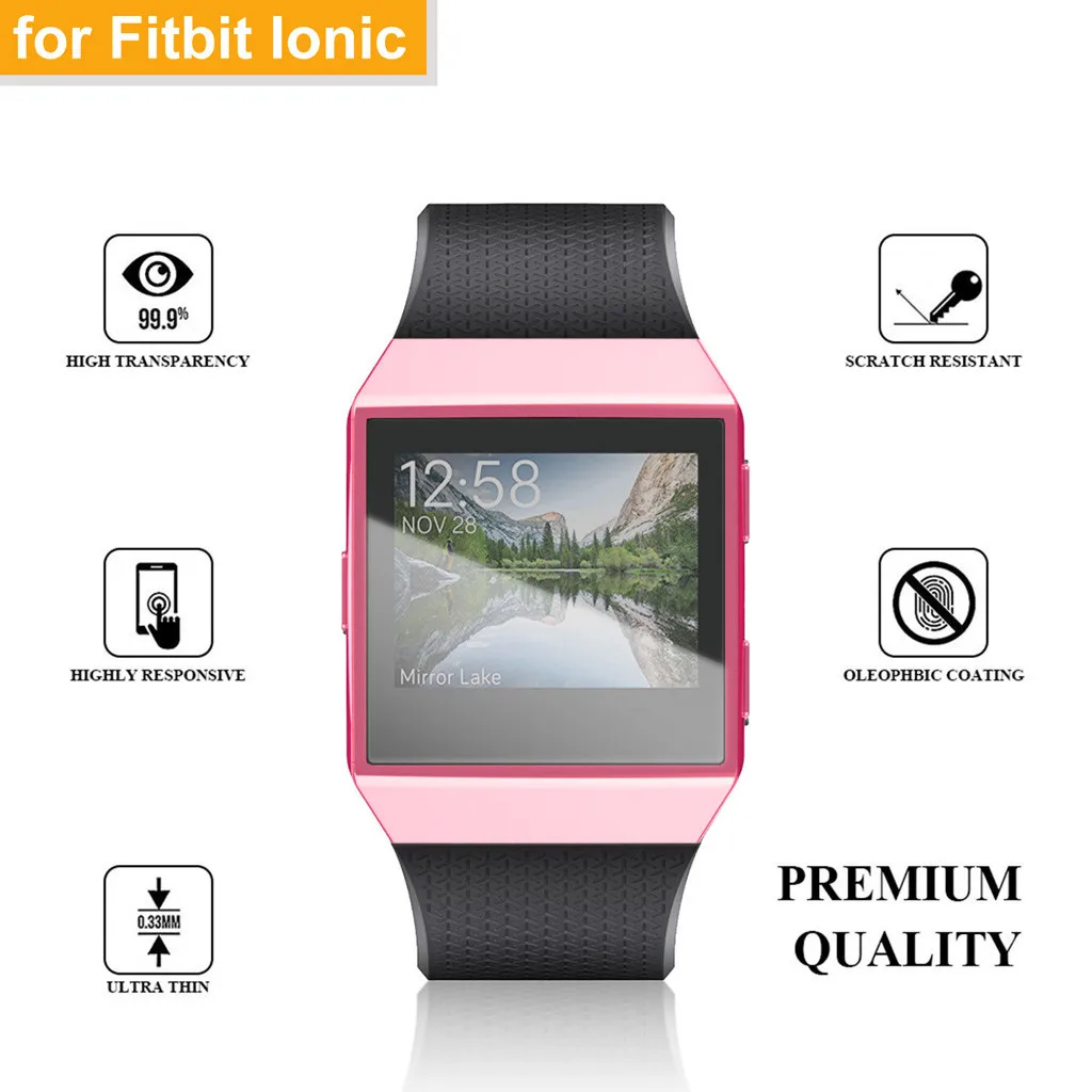Для Fitbit ионной чехлы из ТПУ по шкале Мооса Экран Защитный чехол Обложка