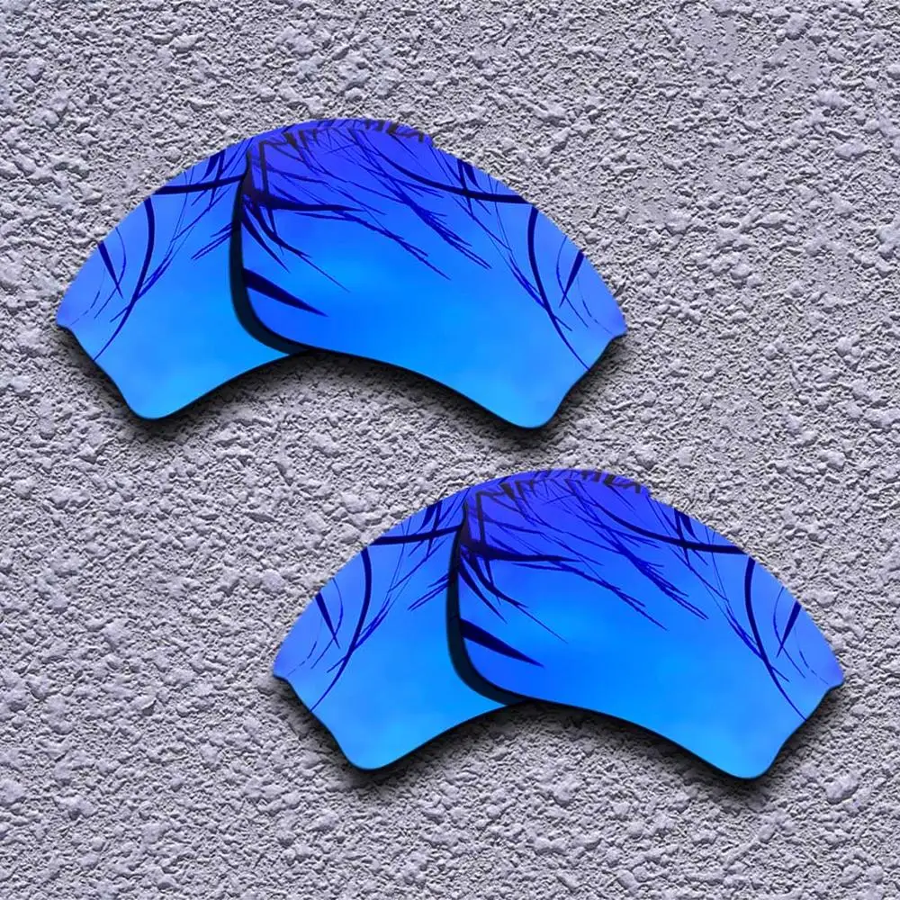 2 Pairs Polarized Replacement Lenses for Oakley Half Jacket XLJ Sunglasses- Multiple Choices - Цвет линз: Purple-Purple