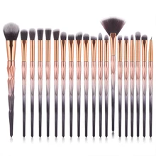 

20PCS Female Makeup Brush Set For Eyebrows Shadows Eyelash Brushes Foundation Cosmetics Blush Eye Shadow Tools Beauty Health