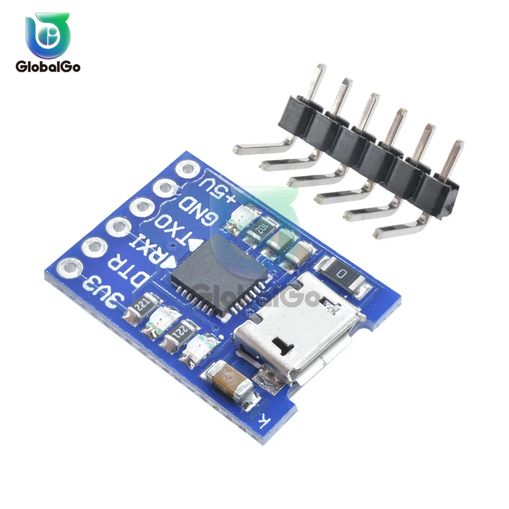 CP2102 MICRO USB в UART ttl модуль 6Pin последовательный конвертер UART STC заменить FT232 USB 2,0 в UART ttl адаптер модуль