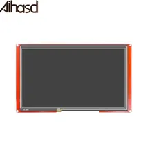 Aihasd 10," NX1060P101 Nextion Интеллектуальный HMI USART UART серийный TFT lcd модуль Дисплей емкостная/резистивная сенсорная панель