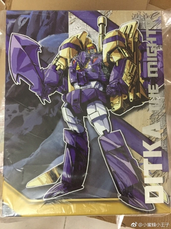 Трансформация KFC игрушки EAVI Металл Ditka Blitzwing MP масштаб из трех переменных