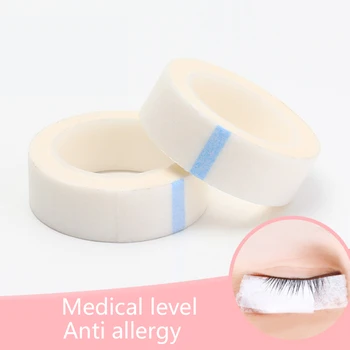 

10 Rolls 500x1.25cm Professional Eyelash Tape Breathable False Eyelash Extensions Eye Care Beauty Makeup Tools White
