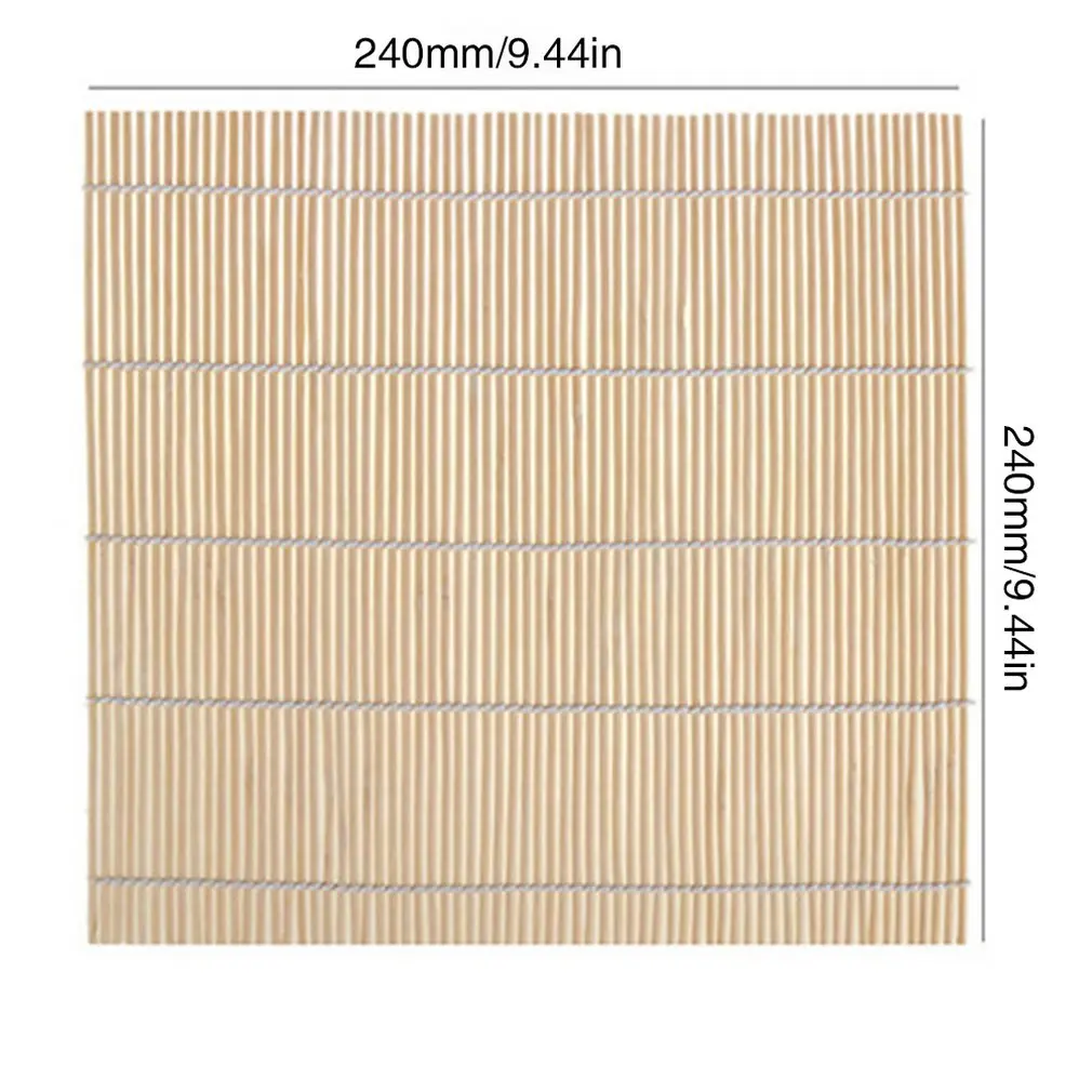 Sushi Bamboo Roller Blinds Make Sushi Tools White Leather Curtain Set With Sushi Shovel Kitchen Artifact