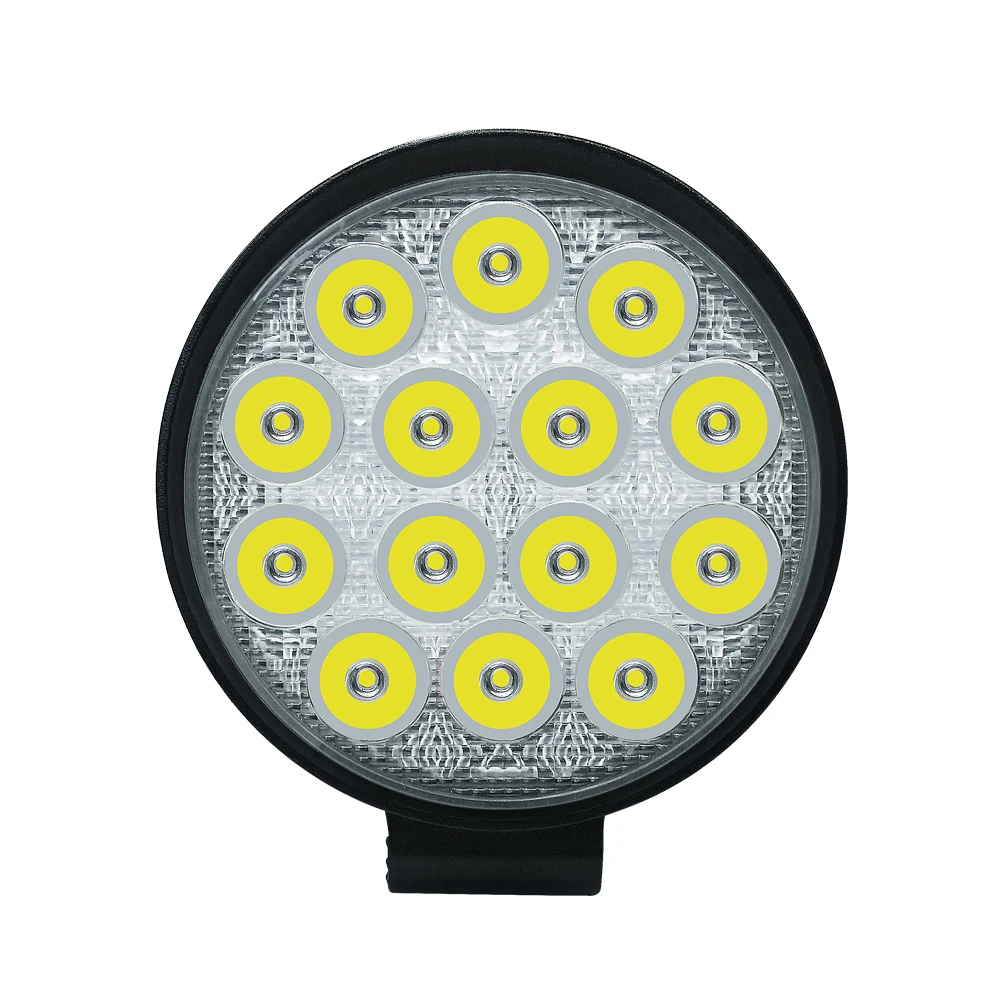 Светодиодный точечный светильник для автомобиля 12 в 24 в мотоцикл внедорожник ATV UTV 4x4 аксессуары внедорожный светильник дополнительное освещение для автомобилей рабочий светильник - Цвет: 1pcs