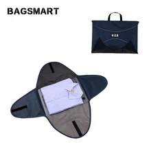BAGSMART 17 ''дорожные сумки для одежды и рубашек нейлоновый багаж черная сумка для хранения дорожная сумка для рубашек