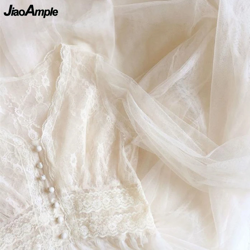 chinese dress ladies Lace N Grace Vintage White Mini Dress main image 1