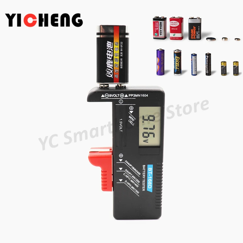 BT 168D Battery Tester Digital Battery Tester Battery capacity tester