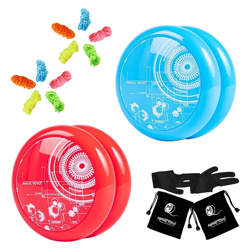 MAGICYOYO Looping Yoyos For Kids,Pack Of 2 Responsive Yoyos D3 Loop