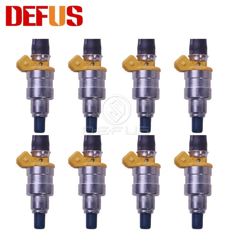 

DEFUS 8pcs 0280150034 330cc 2.4ohm Fuel Injector Nozzle For Mercedes-Benz SL Coupe (C107)/S-CLASS (W116) EV1 High Impedance New