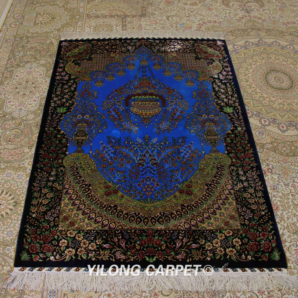 Yilong 3'x4. 5' Восточный ковер Турецкая ручной работы дешевые персидские ковры (TJ103A)