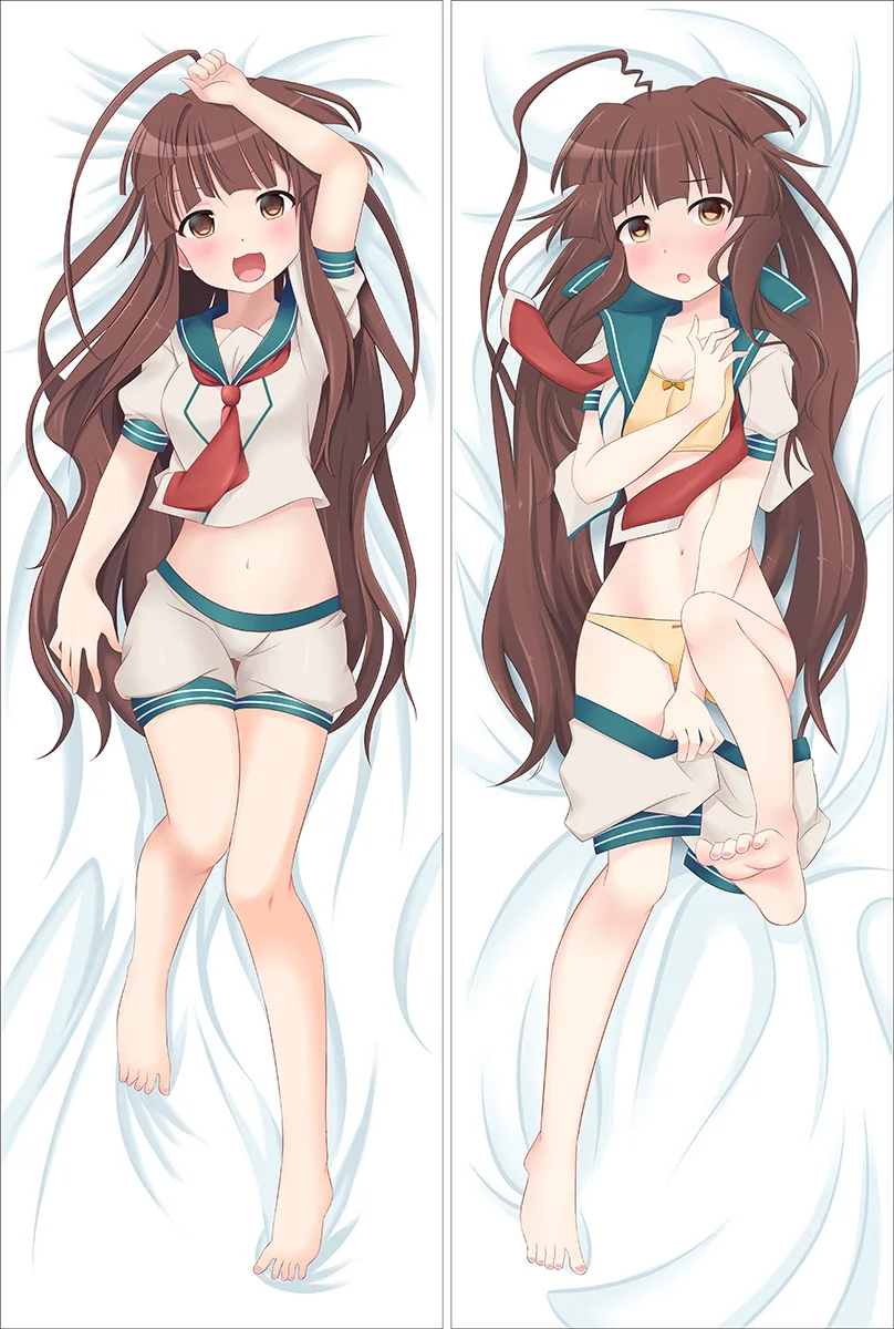 S12 Аниме Kantai Коллекция Dakimakura Чехол kancolle Kaga& Ikazuchi персонажи Shimakaze& Haruna Чехол на подушку объятия чехол - Цвет: S12
