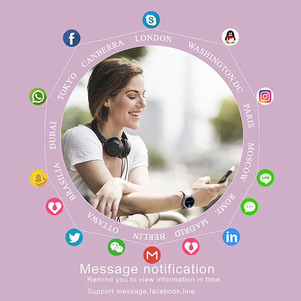 Смарт часы Android iOS спортивные фитнес браслет с калориями 1 22 дюймов ips цветной