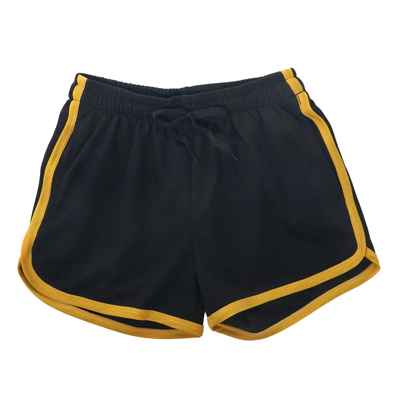 Summer Men's Quick Dry Sport Shorts - Fashion Solid Color, Slim Fit with Elastic Waistband