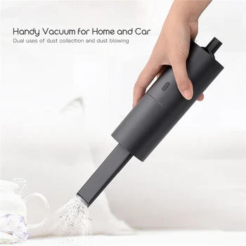 

3 In 1 USB Rechargeable Suction Car Vacuum Cordless Handheld Vacuum Cleaner For Keyboard Computer 2.0kpa Powerful Vacuum Blower