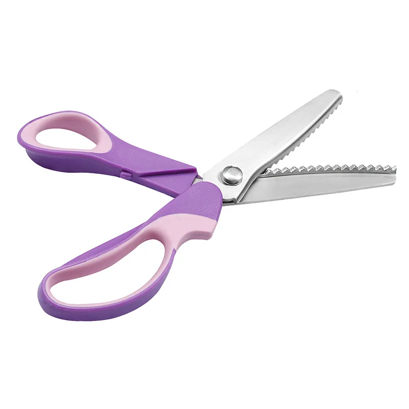1 шт. швейные ножницы для рукоделия ножницы портновские ножницы Zig Zag Pinking швейные ножницы для рукоделия ножницы 5 мм