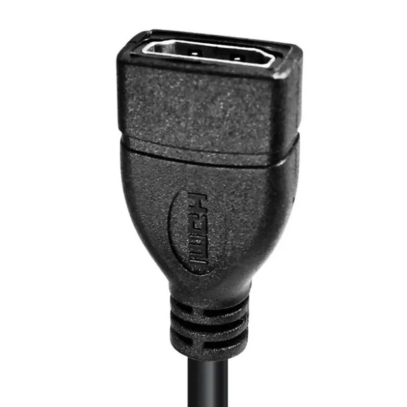 AMS-Mini HDMI Мужской к HDMI Женский Кабель-адаптер Шнур 1080P